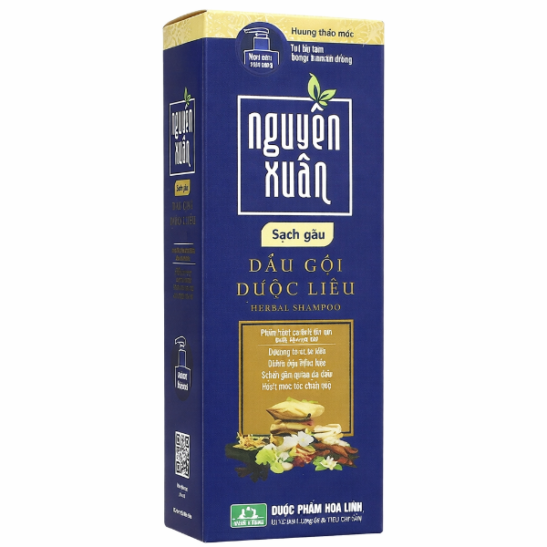 Ảnh của Dầu gội dược liệu Nguyên xuân sạch gầu - chai 250ml
