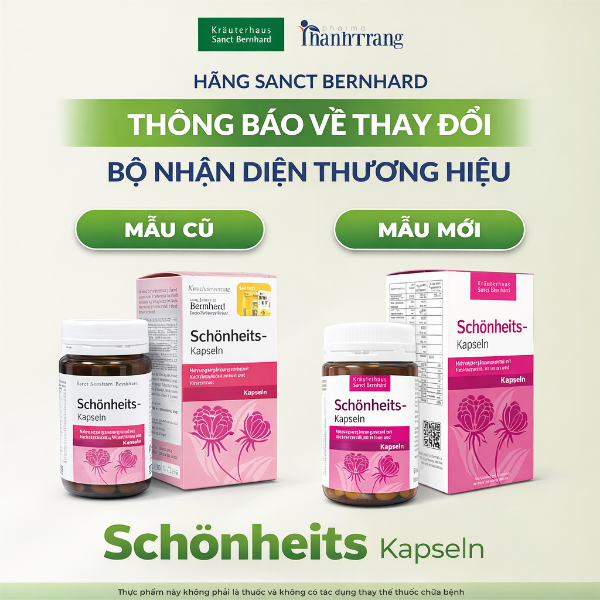 Ảnh của Viên uống Tinh dầu Hoa Anh Thảo Sanct Bernhard (60 viên)