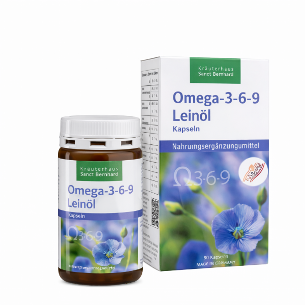Ảnh của Viên uống Omega 369 từ dầu hạt lanh Sanct Bernhard (90 viên)