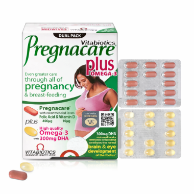 Ảnh của [HÀNG NHẬP KHẨU] Viên uống Pregnacare Plus Omega 3 hỗ trợ mẹ bầu (Hộp 56 viên)
