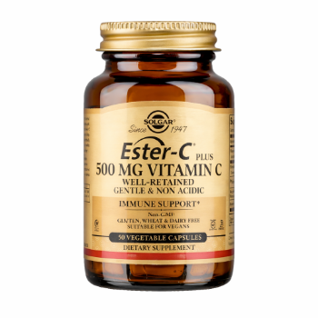 Ảnh của [HÀNG NHẬP KHẨU] Viên uống Solgar Ester-C Plus 500mg Vitamin C tăng đề kháng (Lọ 50 viên)