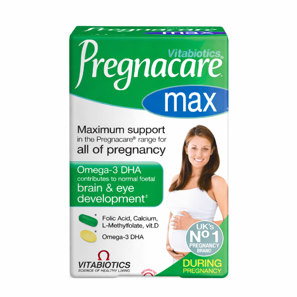 Ảnh của [HÀNG NHẬP KHẨU] Viên uống bổ bầu Pregnacare Max Hộp 84 viên Vitabiotics