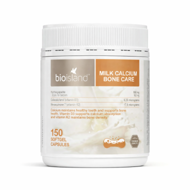 Ảnh của [HÀNG NHẬP KHẨU] Viên uống BioIsland Milk Calcium Bone Care Canxi sữa cho mẹ bầu (150 viên)